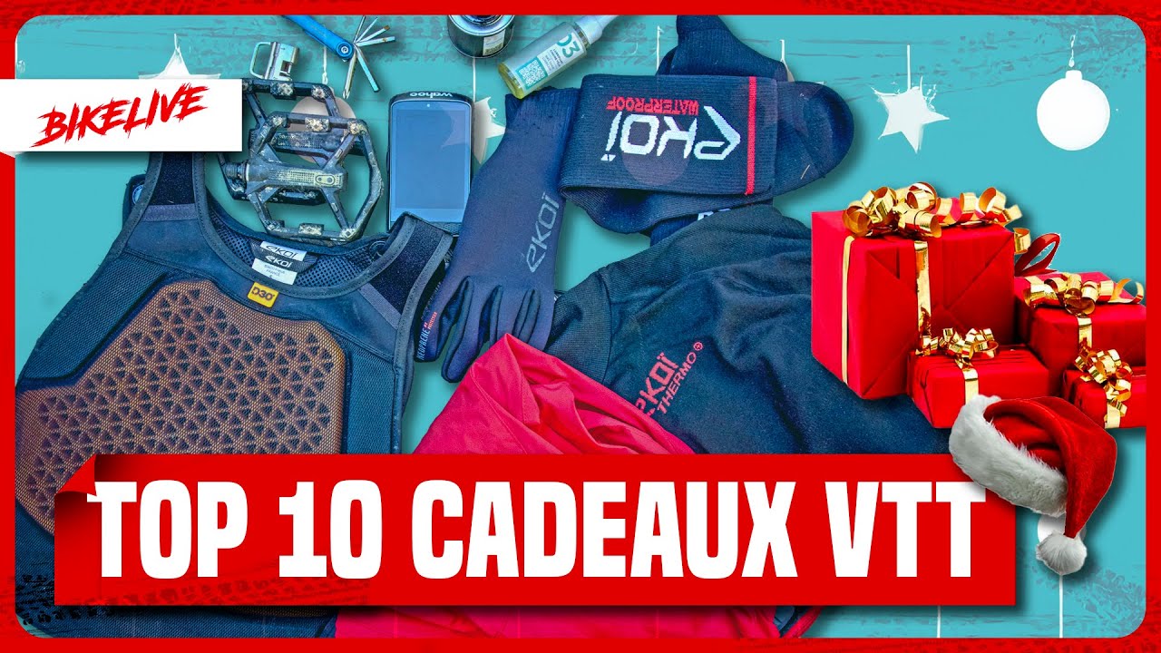 YouTube post by @BikelivebyVéloToutTerrain for Crankbrothers. Caption reads: 🚫 STOP buying LAME GIFTS! 🤫 Here are the ONLY....