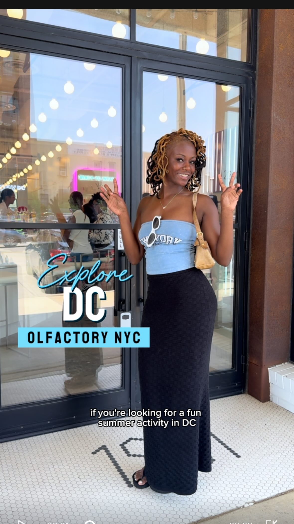 Instagram post by @theivorianprincess for Olfactory NYC. Caption reads: Recently checked out @olfactorynyc for a perfume....