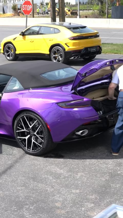 Instagram post by @avi.rps for Aston Martin. Caption reads: Recently SOLD By: @ryandcala Is This Aston Martin....