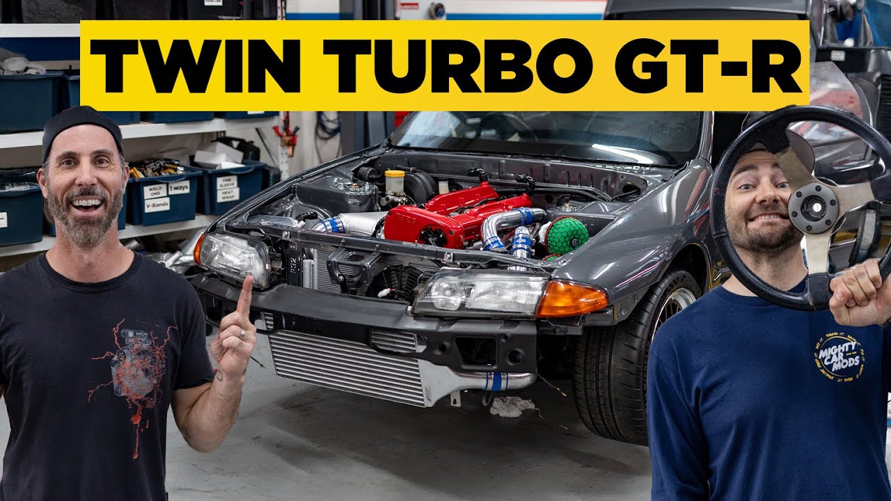 YouTube post by @mightycarmods for Kelford Cams. Caption reads: [...] Platinum Racing Products: GK-Tech: Kelford....