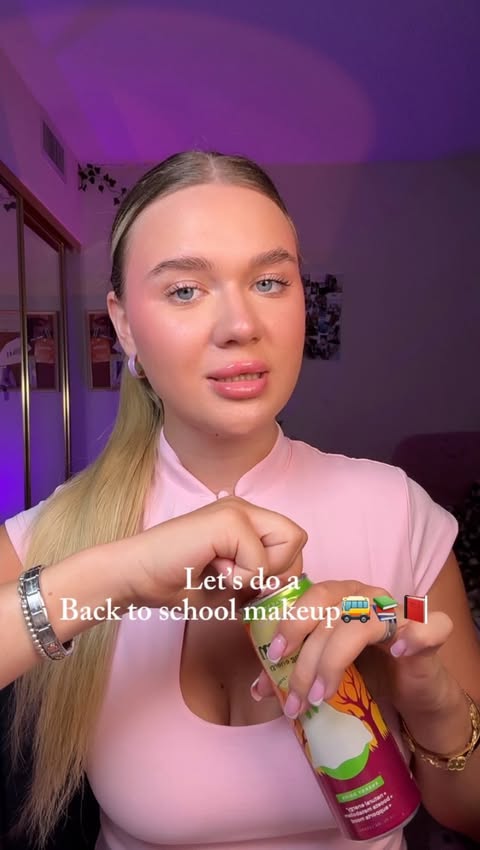 Instagram post by @savchenkaaa for cocokind. Caption reads: [...] Pop Blush ✨ @milanicosmetics Mascara ✨....