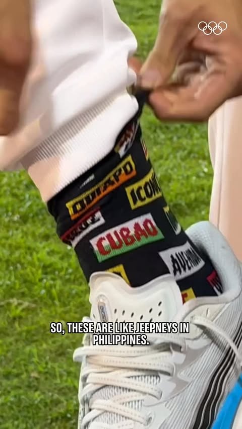 Instagram post by @ernestobienapv for Olympics. Caption reads: EJ Obiena representing the Philippines from head....