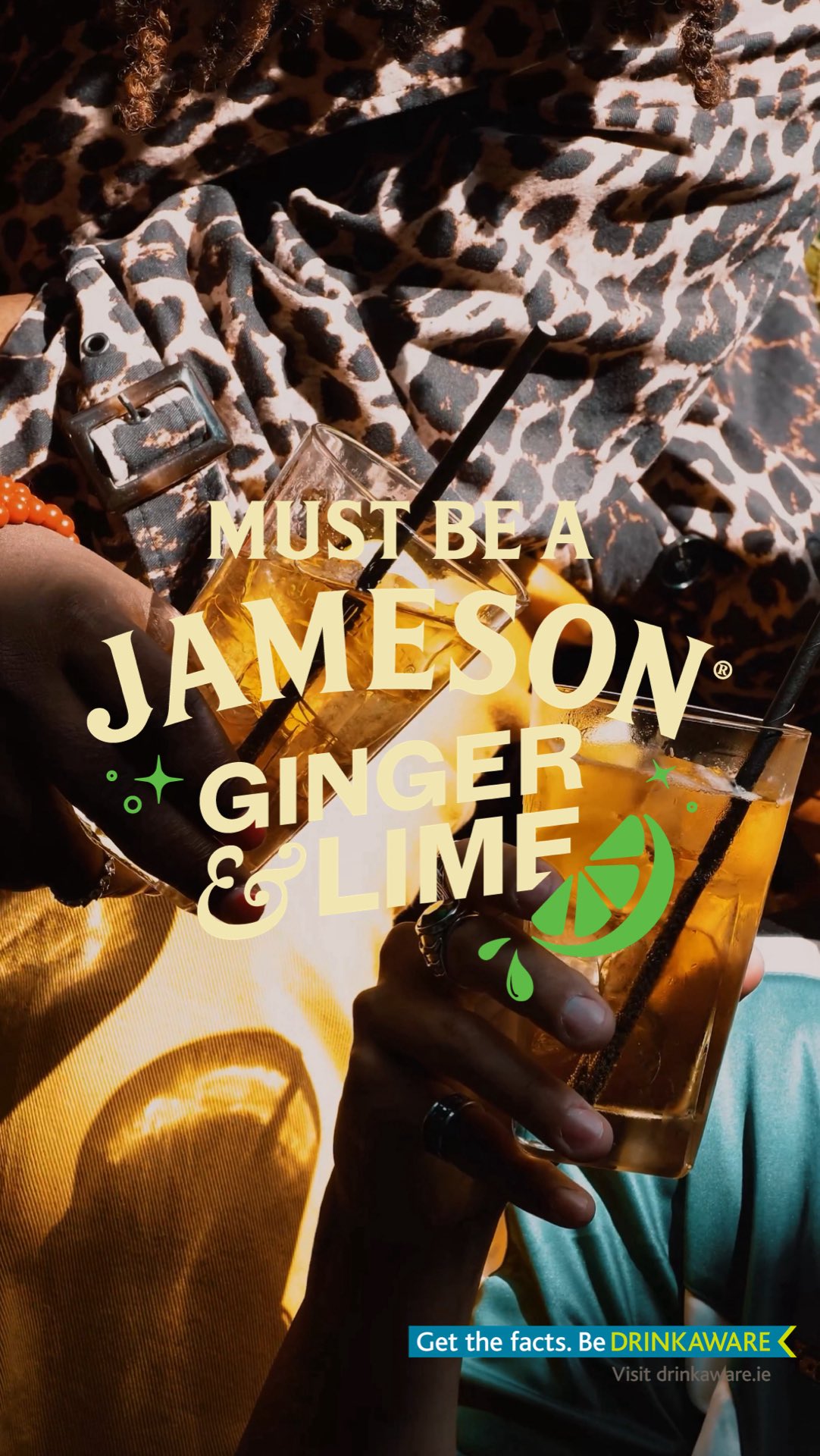 Instagram post by @notzeda for Jameson Whiskey. Caption reads: #AD Summer style isn’t just about what you wear,....