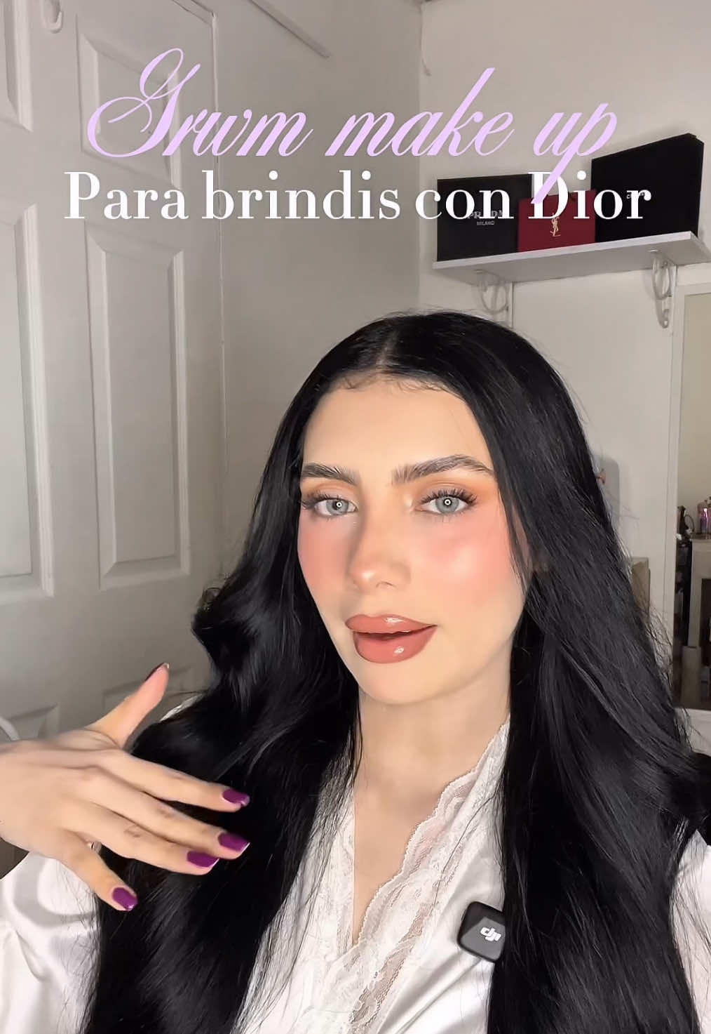 TikTok post by @joannaalmendares_ for Patrick Ta. Caption reads: [...] #makeup @Pink Up Cosmetics @Arantza....