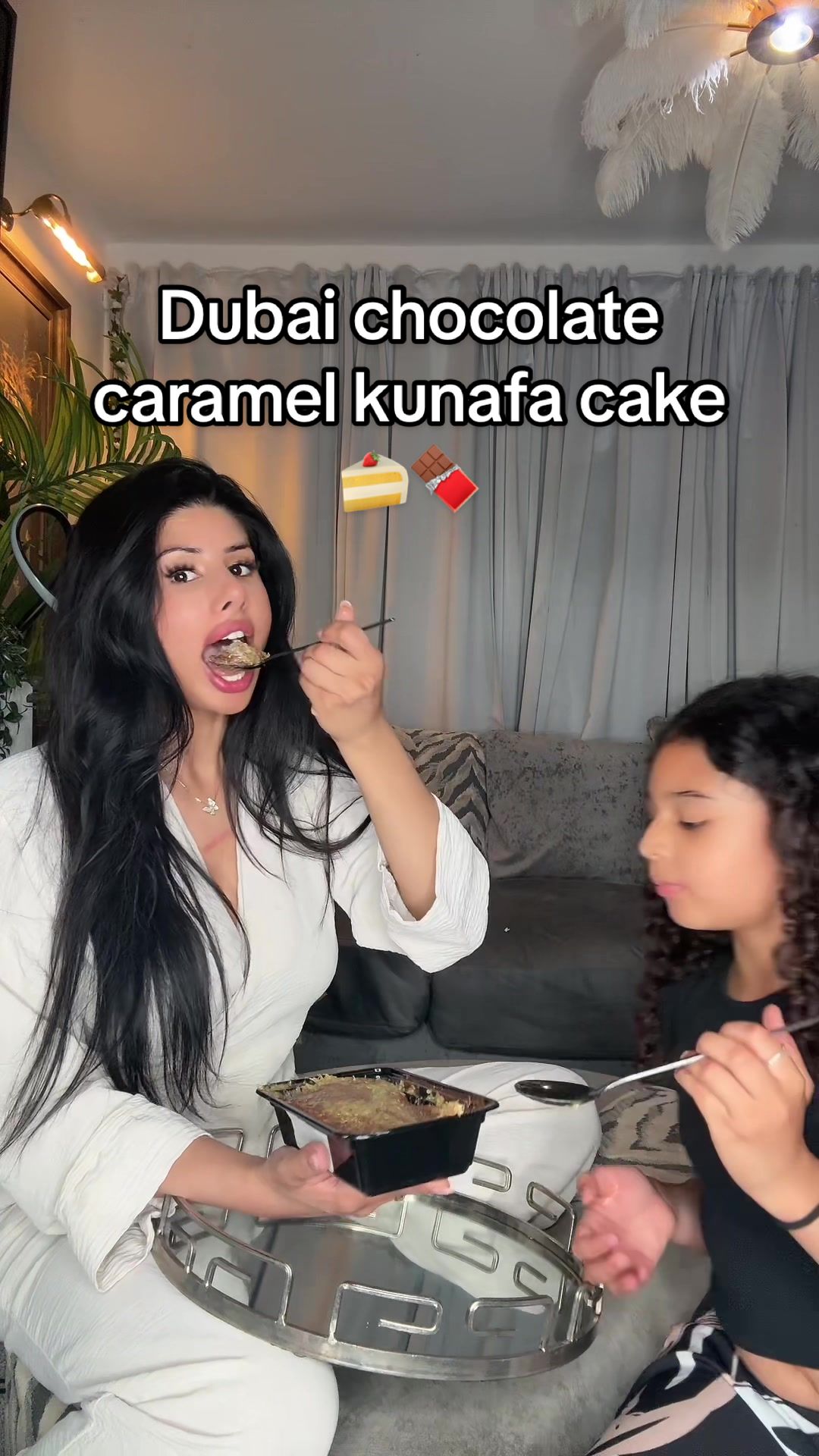 TikTok post by @asialyla for ChamoyGuysUK. Caption reads: I didnt expect this to taste so good but honestly....