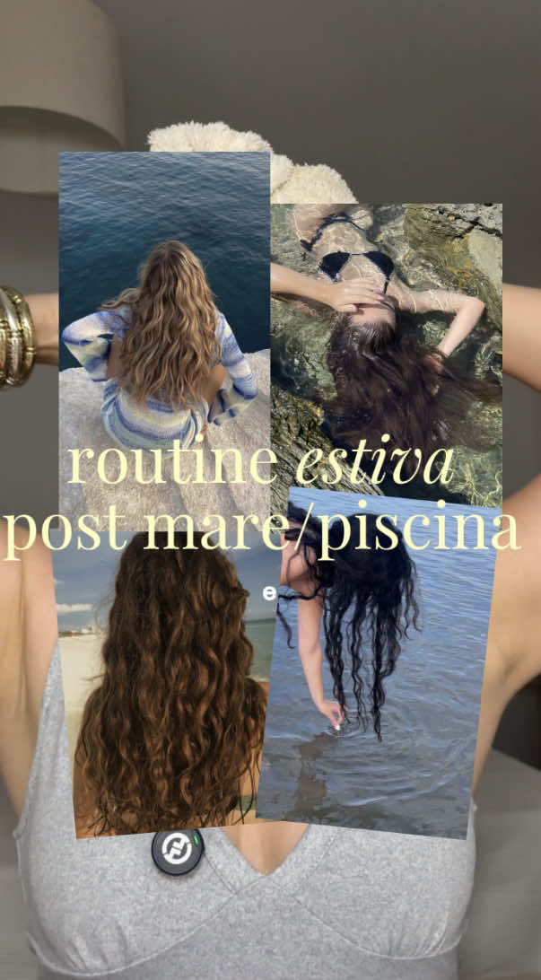 TikTok post by @marianalohin for Fenty. Caption reads: Cosa ne pensate? 🥥✨👀 Crema @Fenty Hair *gifted....