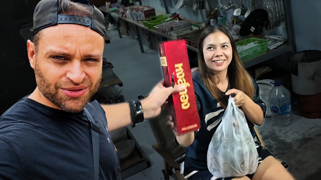 YouTube post by @Chrischtus for A. Caption reads: Am I allowed back into Thailand?… and [...].