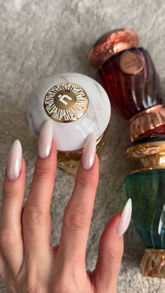 Instagram post by @p.trish_g32 for Orientica Perfumes. Caption reads: New ✨ @nayaatperfumes by @orienticaperfumes PR-Not....