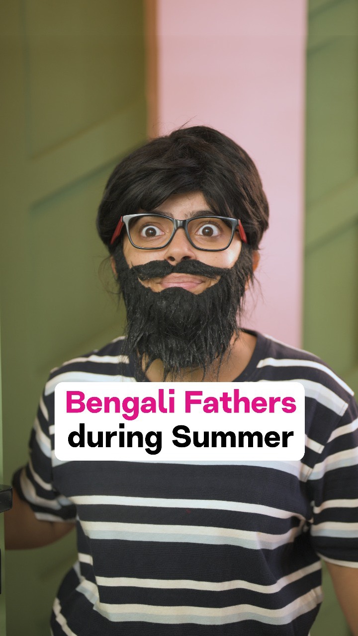 Instagram post by @wondermunna for Kwality Wall's. Caption reads: Bengali Fathers vs Summer 🤣
Who can resist Mango....