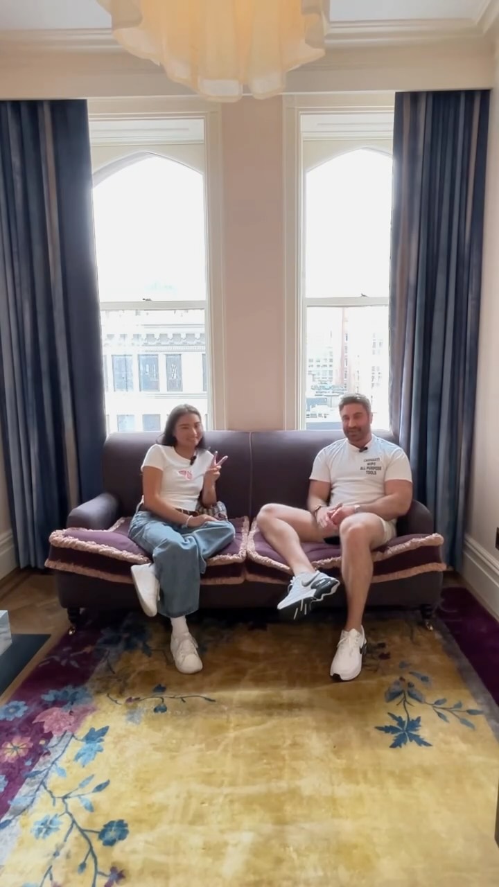 Instagram post by @thefrezza for Peace Out Skincare. Caption reads: Happy Halloween! 🎃 Let’s start the day off right....