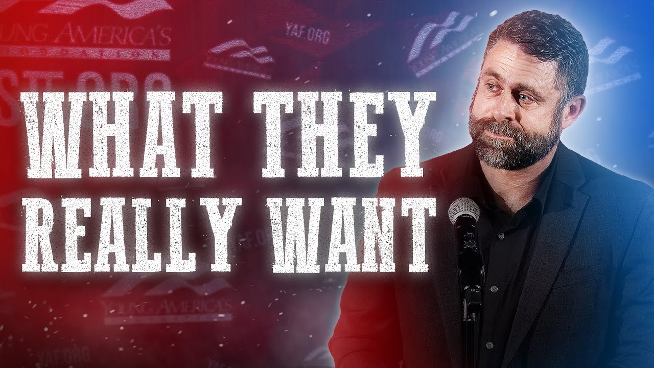 YouTube post by @Nickjfreitas for True Classic. Caption reads: Dismantling The Left’s Argument For Gun Control.