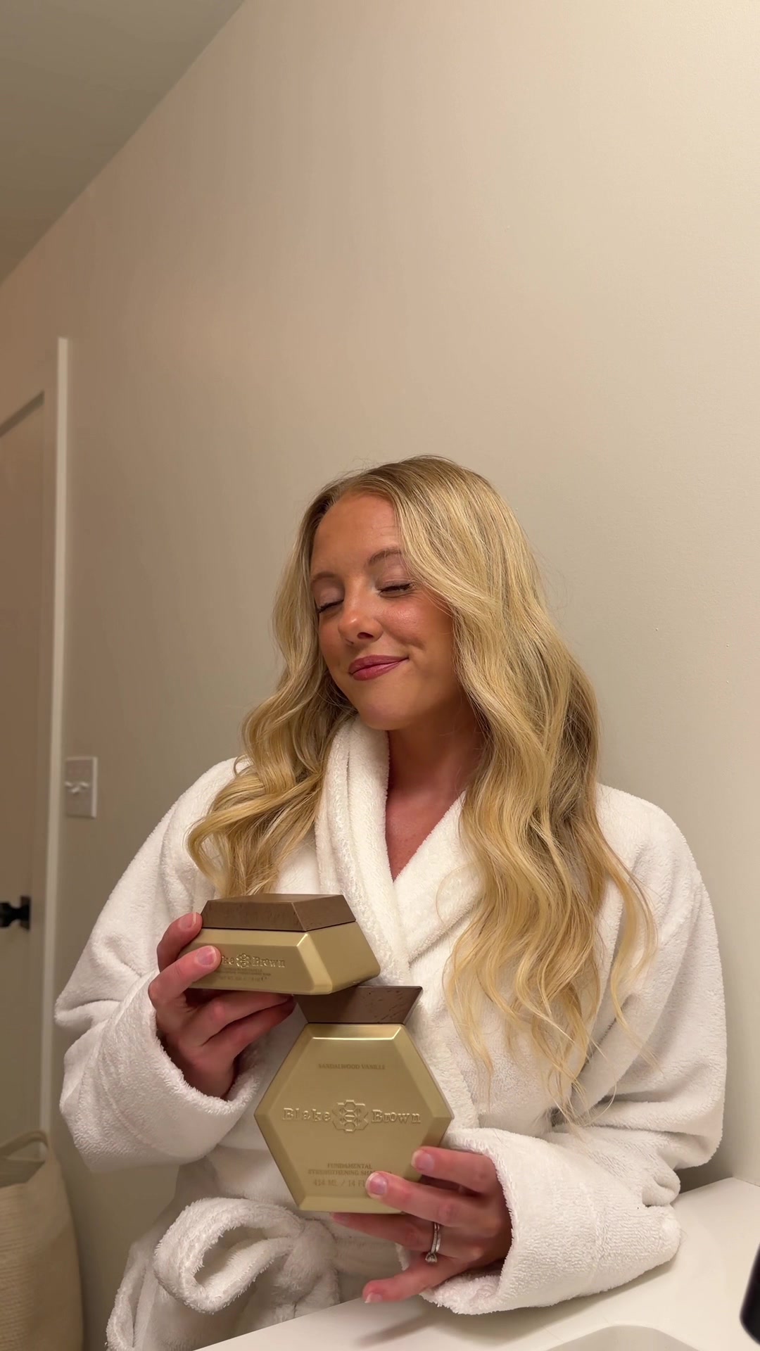 TikTok post by @makaylasmuckerr for Blake Brown Beauty. Caption reads: [...] for 2026 >  I’ve been using the @Blake Brown....