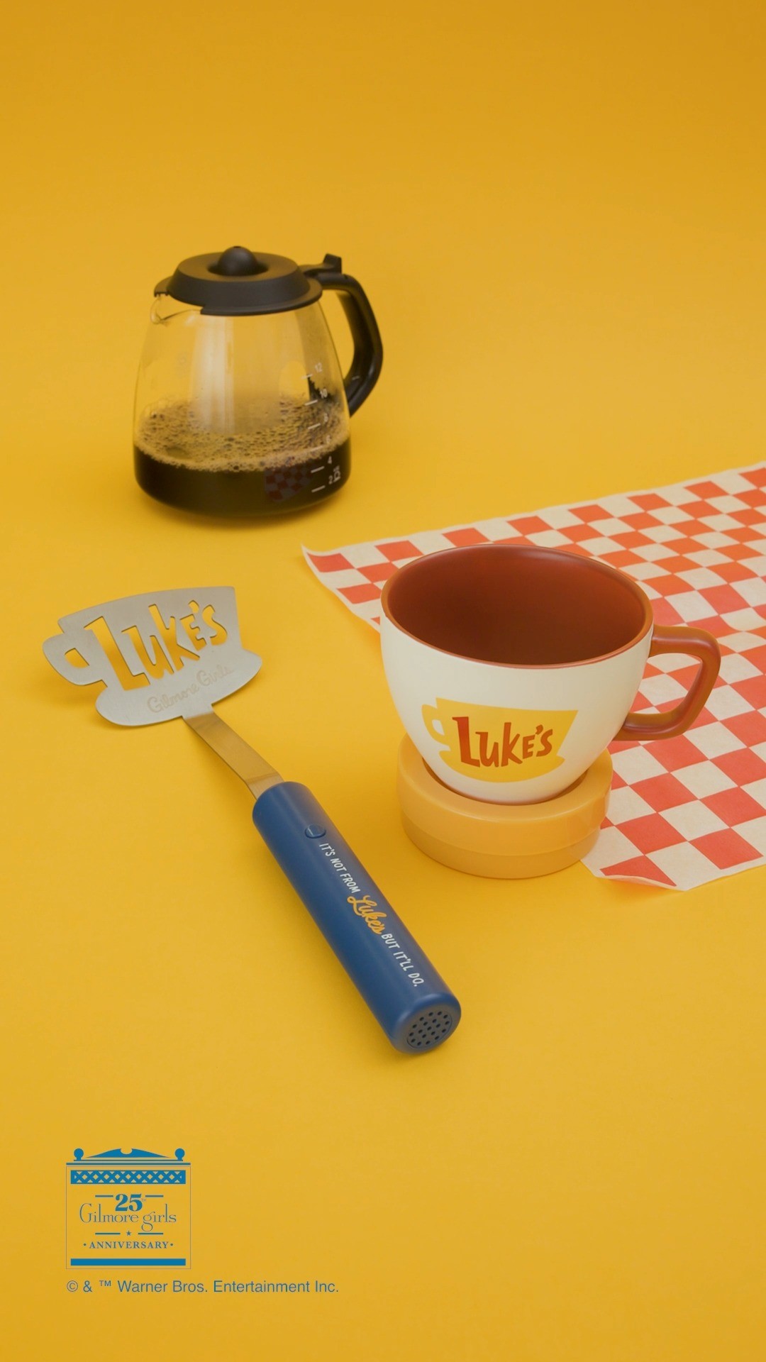 Instagram post by @wbstyle for Hallmark. Caption reads: We’ve got you covered for coffee, coffee, coffee....