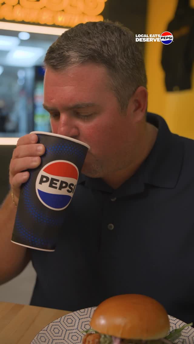 Instagram post by @tasteofphl for Eater. Caption reads: #PepsiPartner We stopped by @hensolophilly to try....