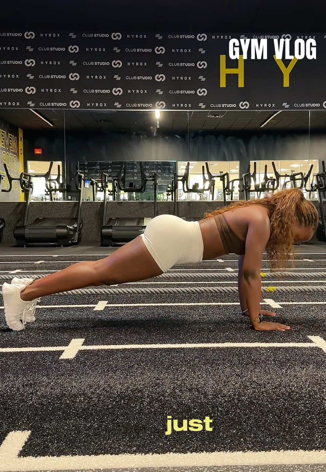 TikTok post by @linet.chege for Starbucks. Caption reads: [...] myself after a great workout ✨💪🏾....