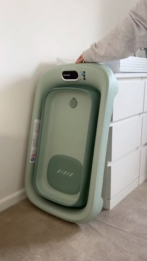 Instagram post by @home_lifestyle_29 for Maxi-Cosi. Caption reads: [...] Range in colour ‘Muted Sage’ 🌿

Ad |....