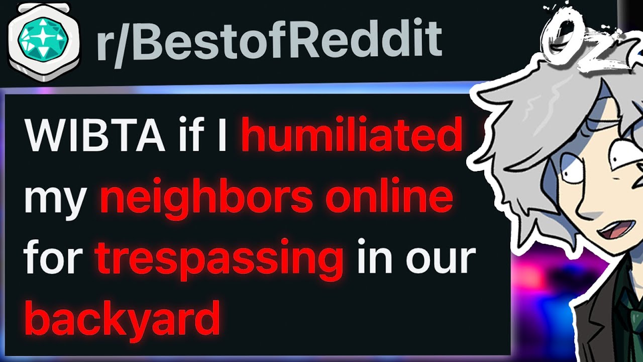 YouTube post by @Oz_ for Makeship. Caption reads: r/BestOf Should I Humiliate My Trespassing, Lying....