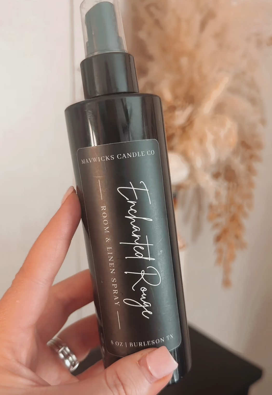 TikTok post by @darrahteague for Mavwicks Fragrances. Caption reads: @Mavwicks Fragrances is always the answer 🖤....