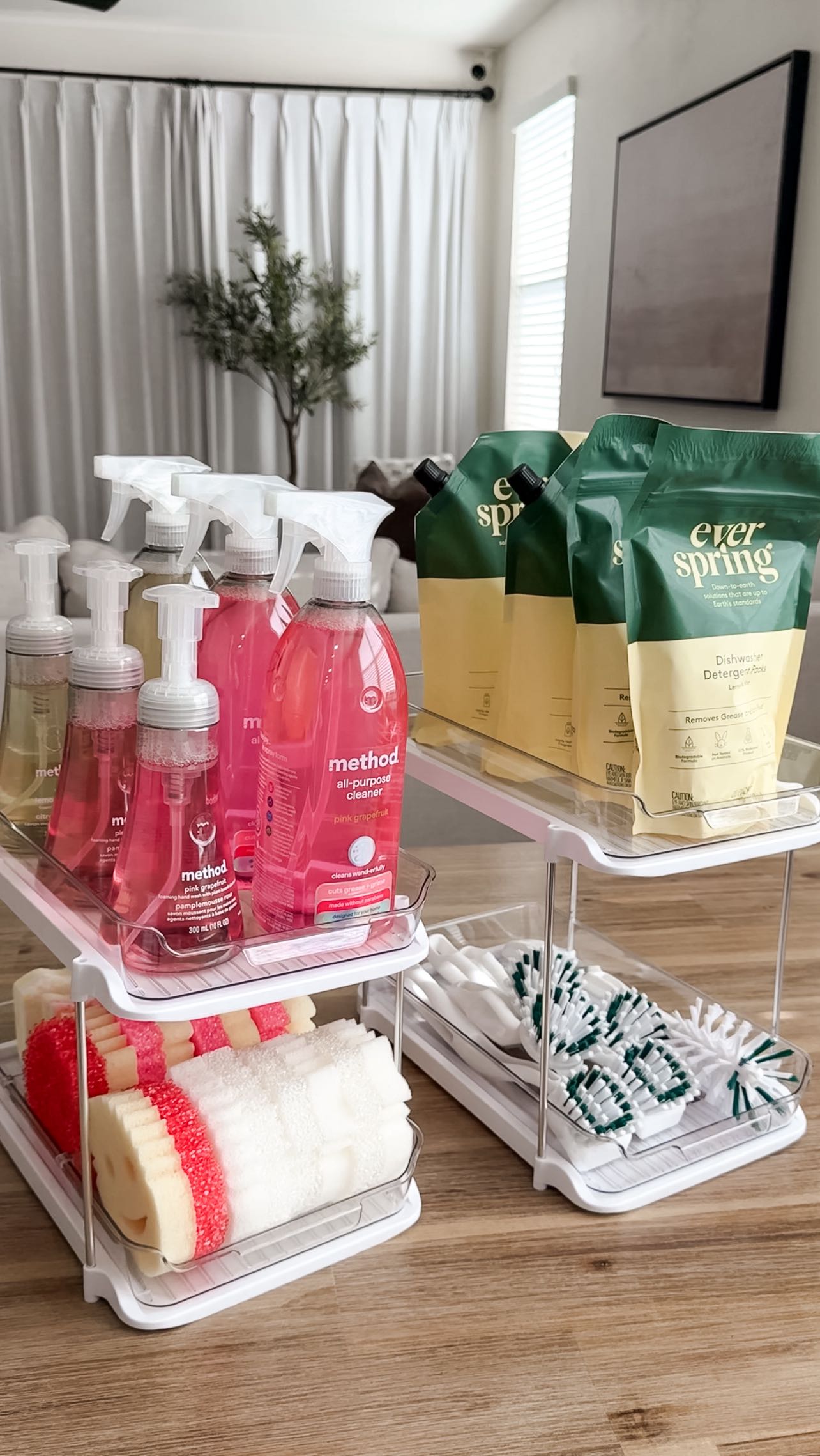 Instagram post by @allthingsjudyy for DELAMU. Caption reads: [...] #amazonfinds #amazonhomefinds #delamupartner....