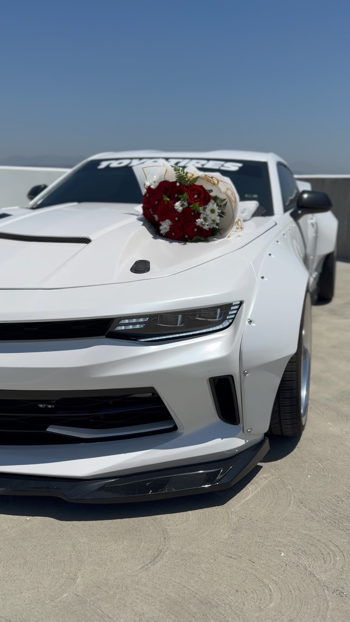 Instagram post by @sushifed_ for Street Aero. Caption reads: Next to you 🌹💞 📷: SPONSORS: @toyotires....