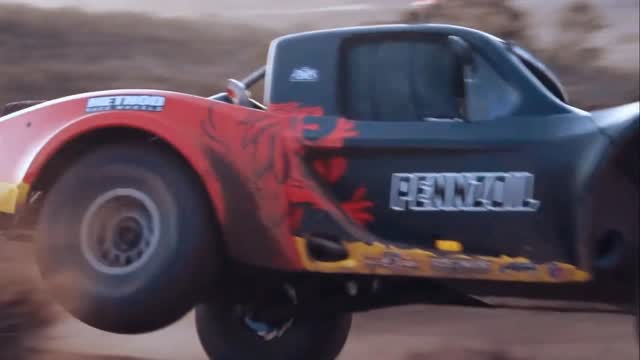 Instagram post by @rhysmillenracing for PENNZOIL. Caption reads: I still have fond memories of drifting my Toyota....