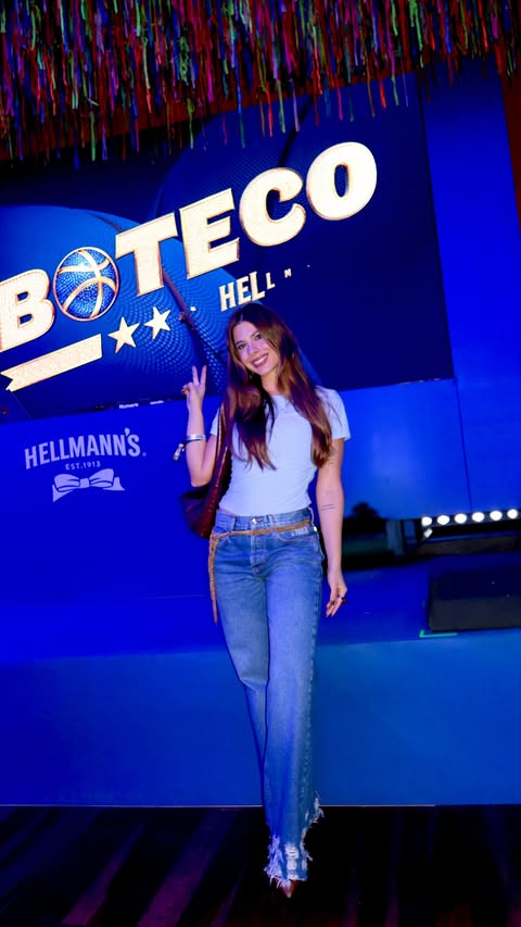 Instagram post by @alanaambrosio for Hellmann's. Caption reads: [...] maioral: o Boteco Hellmann’s 💫....