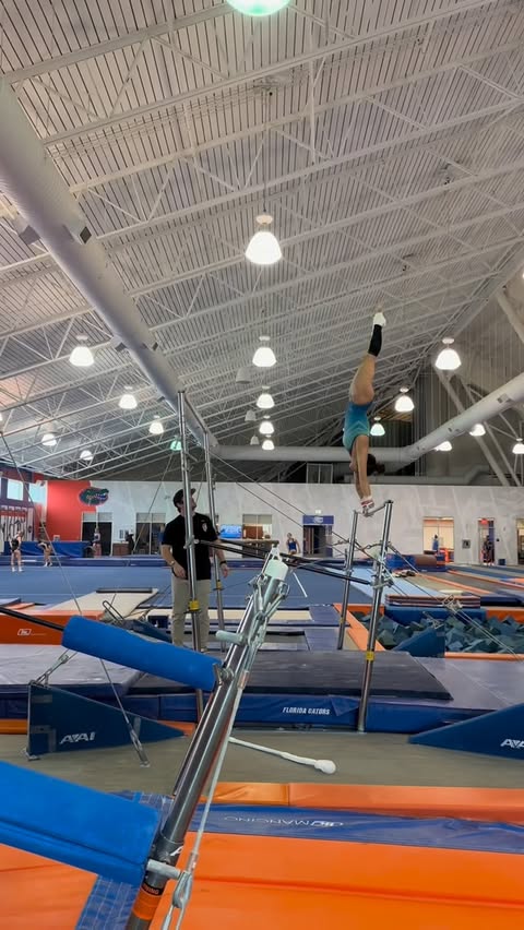 Instagram post by @kayladicello for GK Elite. Caption reads: [...] is almost here! Training in my favorite....