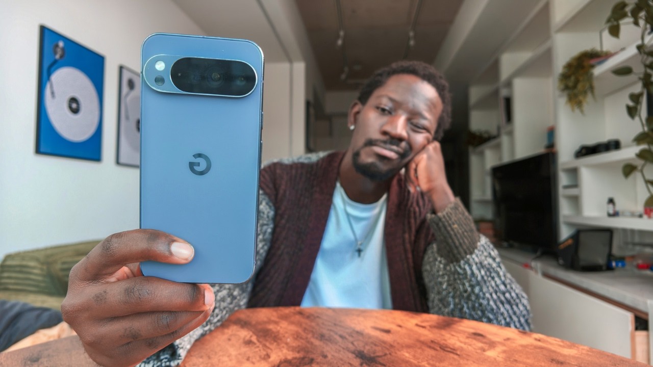 YouTube post by @CallMeKJOS for Howl. Caption reads: Why I Returned to the Pixel 10 Pro XL.