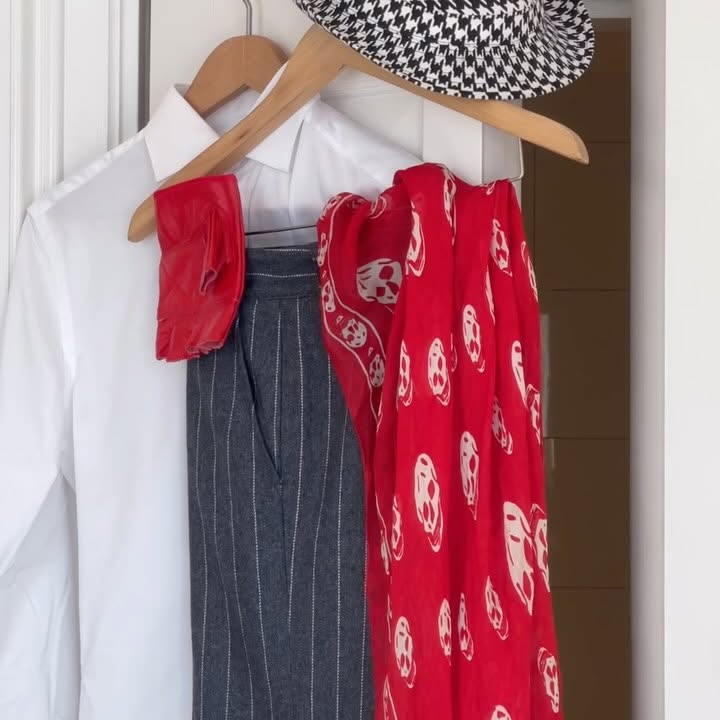 Instagram post by @samuellejon for Estrid. Caption reads: AD - Because a legendary outfit deserves a....