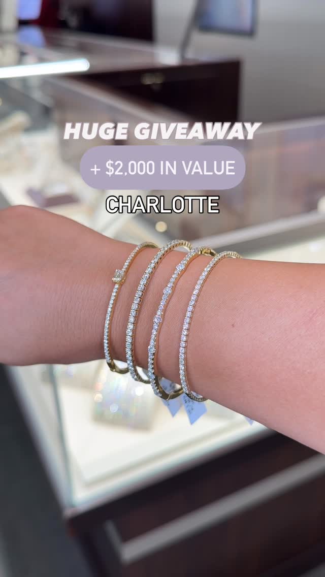 Instagram post by @cltbucketlist for Diamonds Direct. Caption reads: GIVEAWAY TIME 💎

We’ve partnered with....