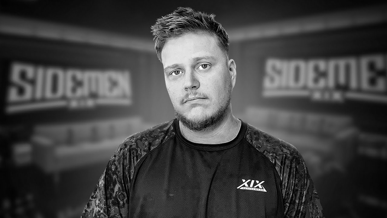YouTube post by @KonFilms for Squarespace. Caption reads: Am I Still Working With The Sidemen?.
