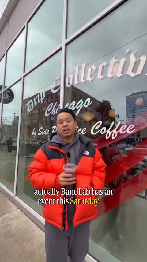 Instagram post by @chrisclassick for BandLab. Caption reads: we know a lotta artists are looking for producers....