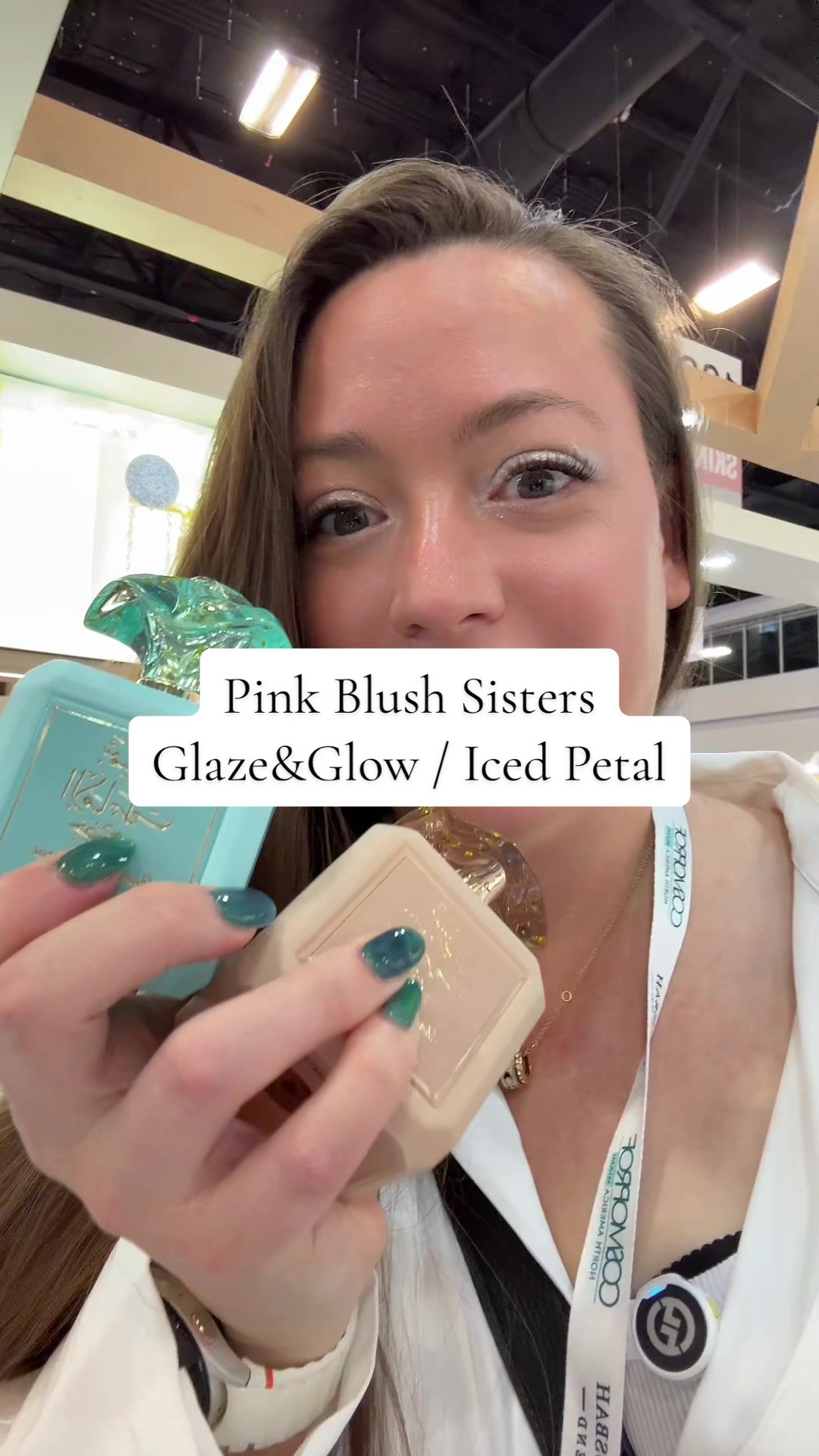 TikTok post by @cjsmellsgood for Intense Oud. Caption reads: [...] and Iced Petal  @Ard Al Zaafaran @Intense....