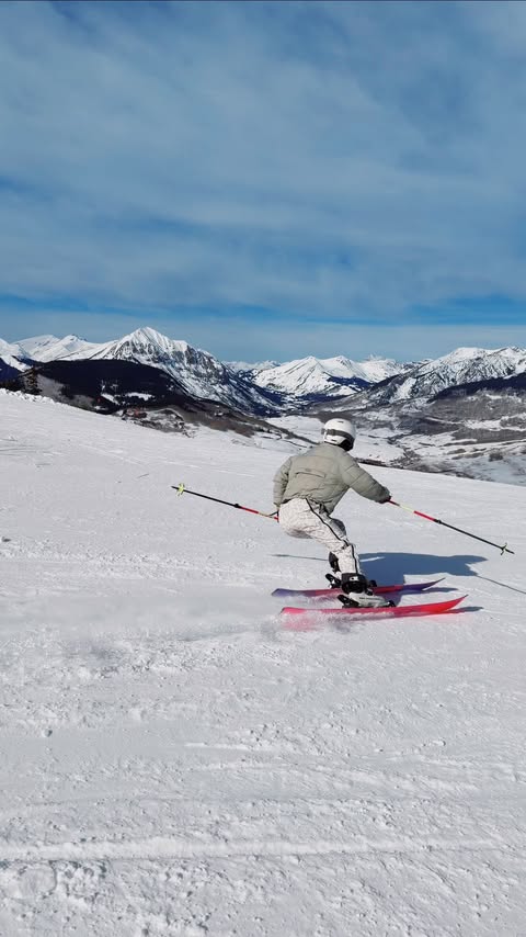 Instagram post by @grace_donner for Epic Pass. Caption reads: Back in Colorado to check the 23rd @epicpass....