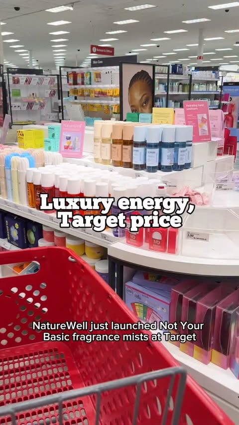 Instagram post by an influencer for NatureWell Beauty. Caption reads: (#naturewellpartner) @naturewellbeauty just....