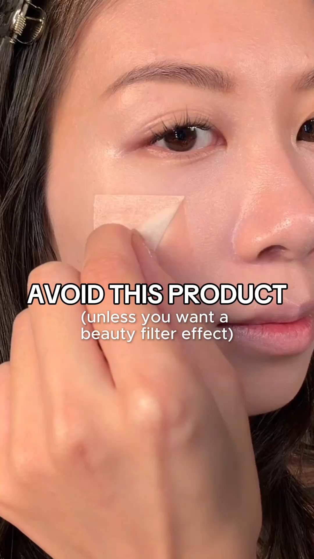 Instagram post by @sdy.cheeks for dalbaglobal. Caption reads: You ever do your full skincare and makeup....