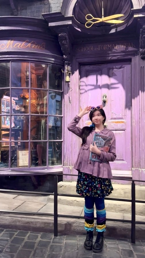 Instagram post by @winolamagical for FUN.com. Caption reads: Who should Luna ended up with?👀💕
•
I visited the....