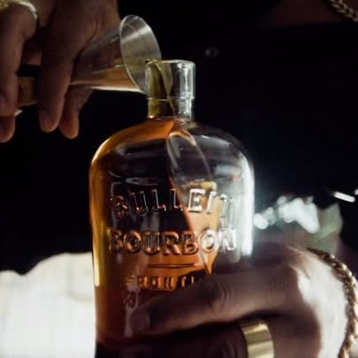 Instagram post by @tombender for Diageo. Caption reads: [...] “Bulleit With Food” spots for @bulleit....