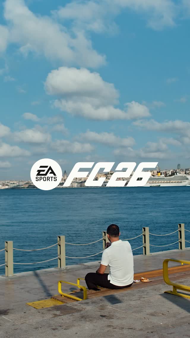 Instagram post by @samettkocabas for EA SPORTS FC. Caption reads: @easportsfc ve @easfcmobile ’de Türkçe [...].