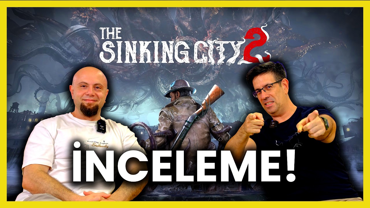 YouTube post by @DisketKutusu for Keymailer. Caption reads: (Sinking City 2 review code provided by....