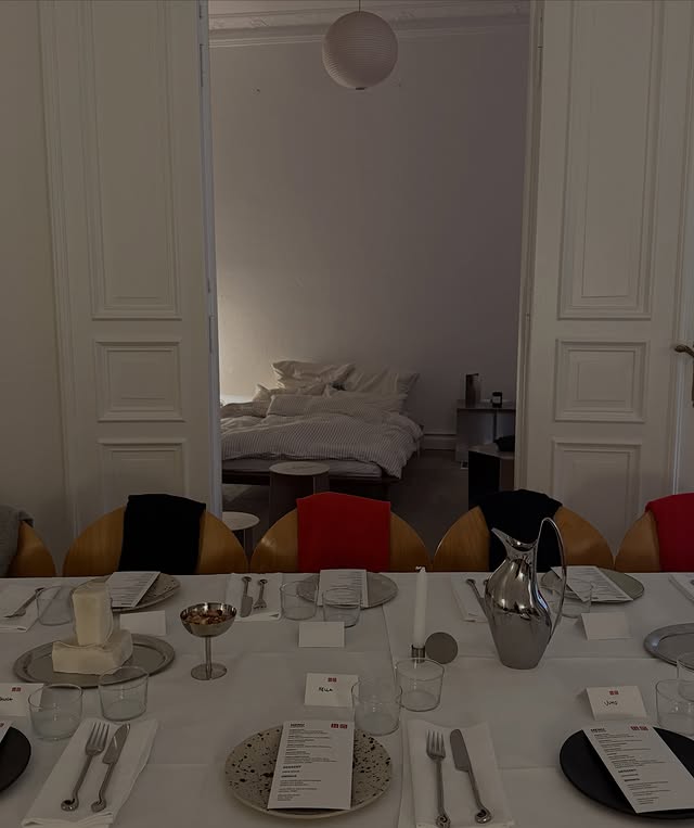 Instagram post by @nella.beljan for UNIQLO. Caption reads: [...] with friends, for sure. Last week with....