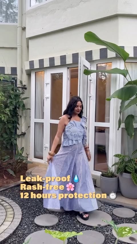 Instagram post by @mahiisingla for everteen. Caption reads: Now switch to a modern menstrual hygiene method....