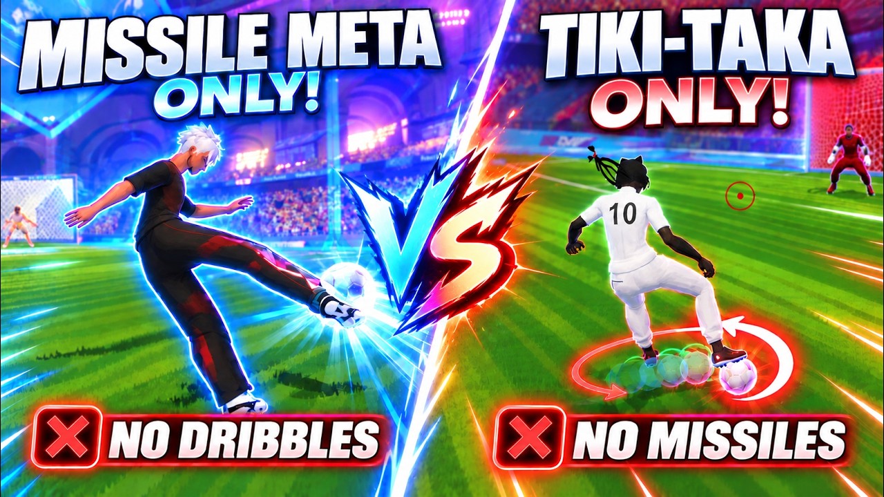 YouTube post by @Mogzrl for ExpressVPN. Caption reads: Can a Pro TIKI-TAKA Team Beat Pure MISSILE META in....