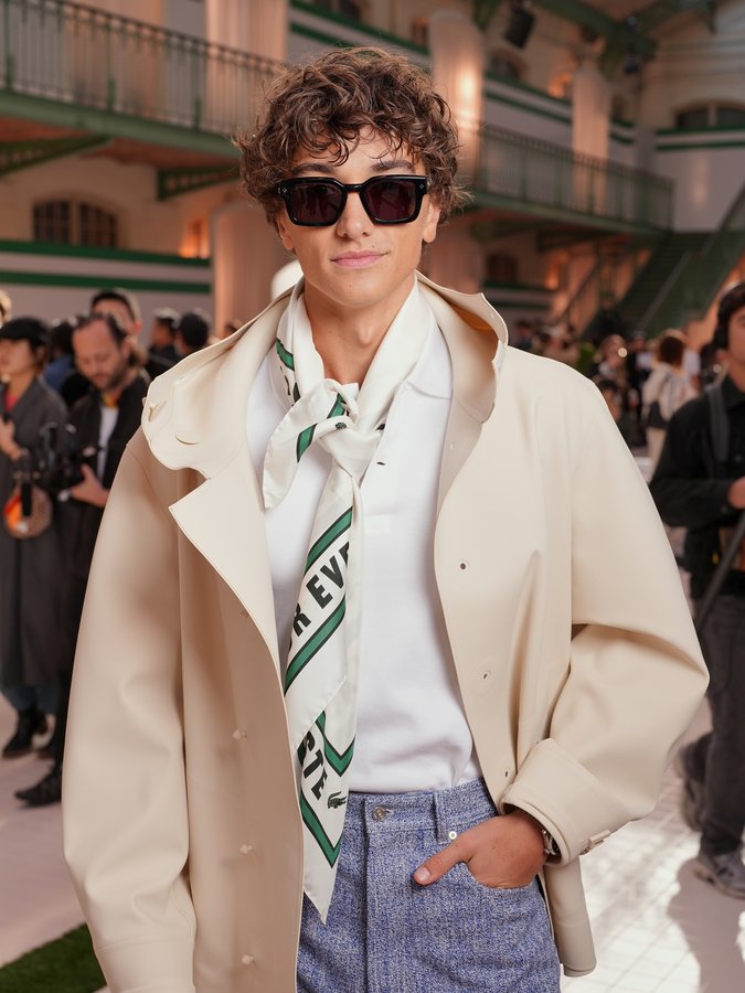 Instagram post by @gavincasalegno for Lacoste. Caption reads: An incredible day with @lacoste #LacosteEyewear.