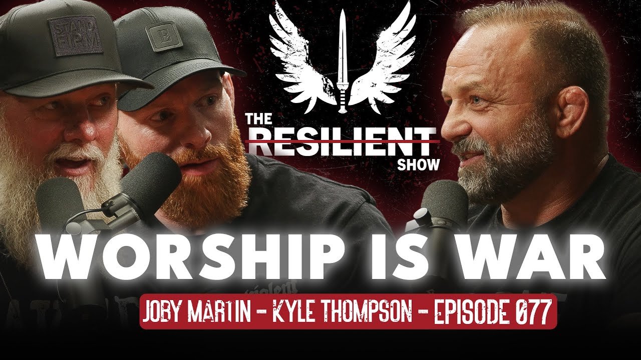 YouTube post by @ResilientShow for Vortex Optics. Caption reads: War Zones to Worship: What It Means to Be a Man of....