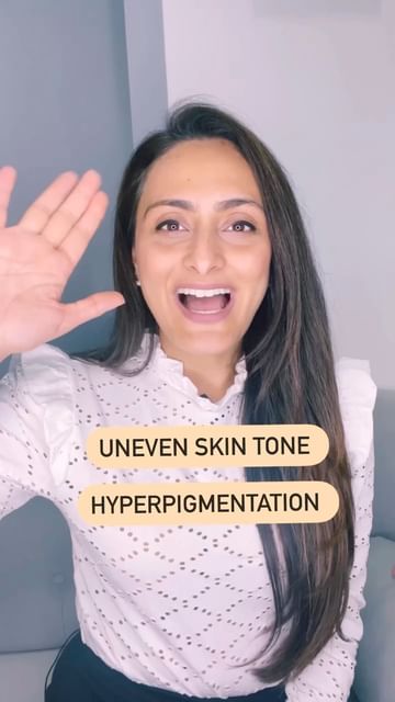 Instagram post by @dr.aanchal.md for PALMERS. Caption reads: Want to attain a glowing and spot-free skin?
Roll....