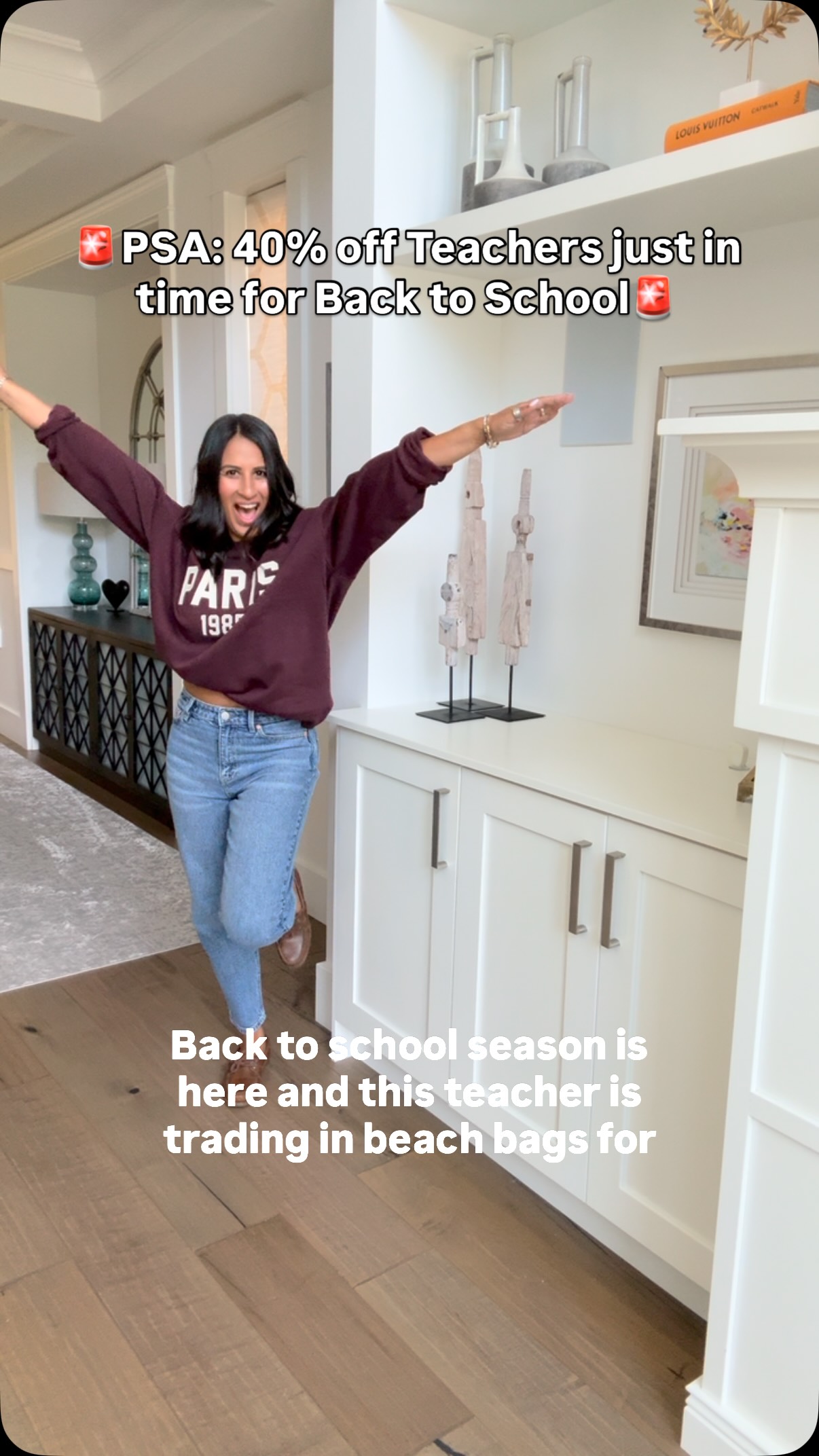 Instagram post by @onesweetpiece for Reitmans. Caption reads: 📚Class is in session…for style!🍎

Sharing 3....