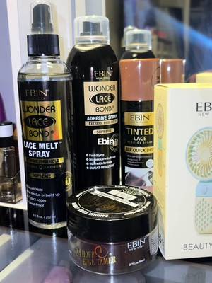 TikTok post by @shantidigitalbabe for EBIN NEW YORK. Caption reads: @EBIN NEW YORK this is best bundle you guys came....