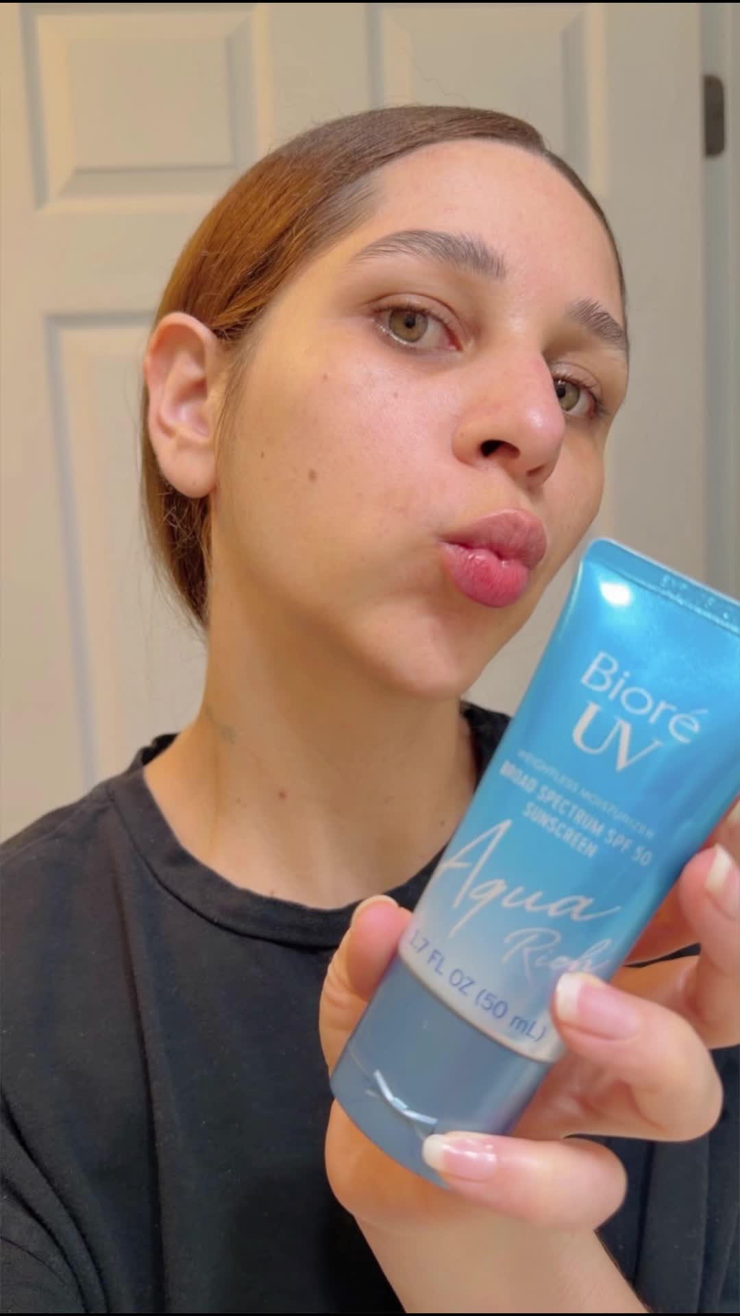 TikTok post by @ygrullonr for Bioré. Caption reads: Some days are better than others. @Biore Skincare....