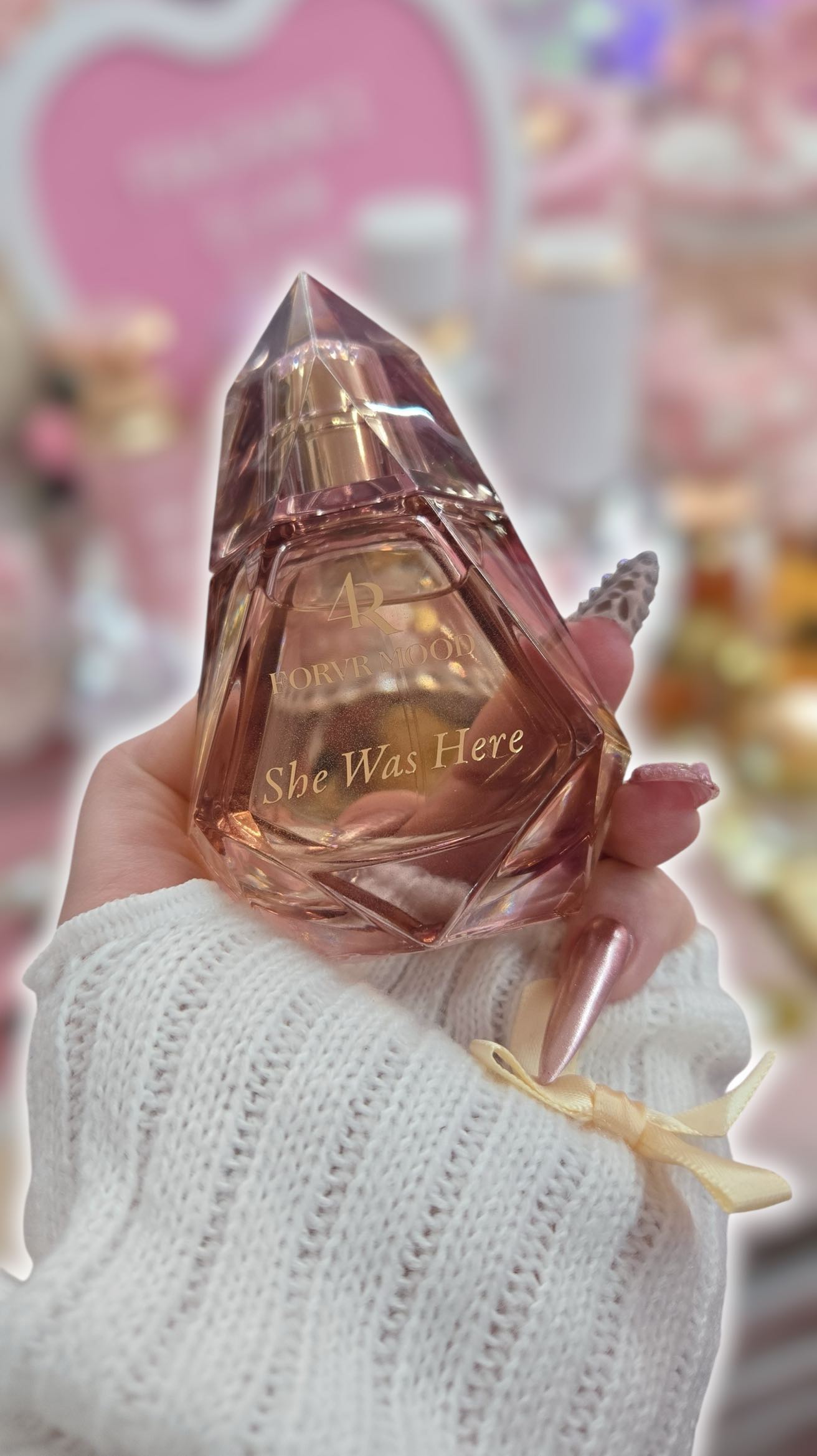 Instagram post by @glamfragranceaddict for FORVR MOOD. Caption reads: Happy Tuesday Loves ✨🥂🤍 

Today is my favorite....